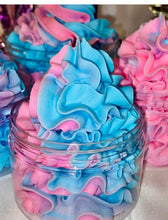 Load image into Gallery viewer, 4oz Cotton Candy Whipped Body Soap!